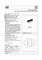 DataSheet LM346 pdf